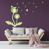 Dandelion Vinyl Sticker Wall Decal - Dandelions Art Flower Decor Nursery Decals - Decords