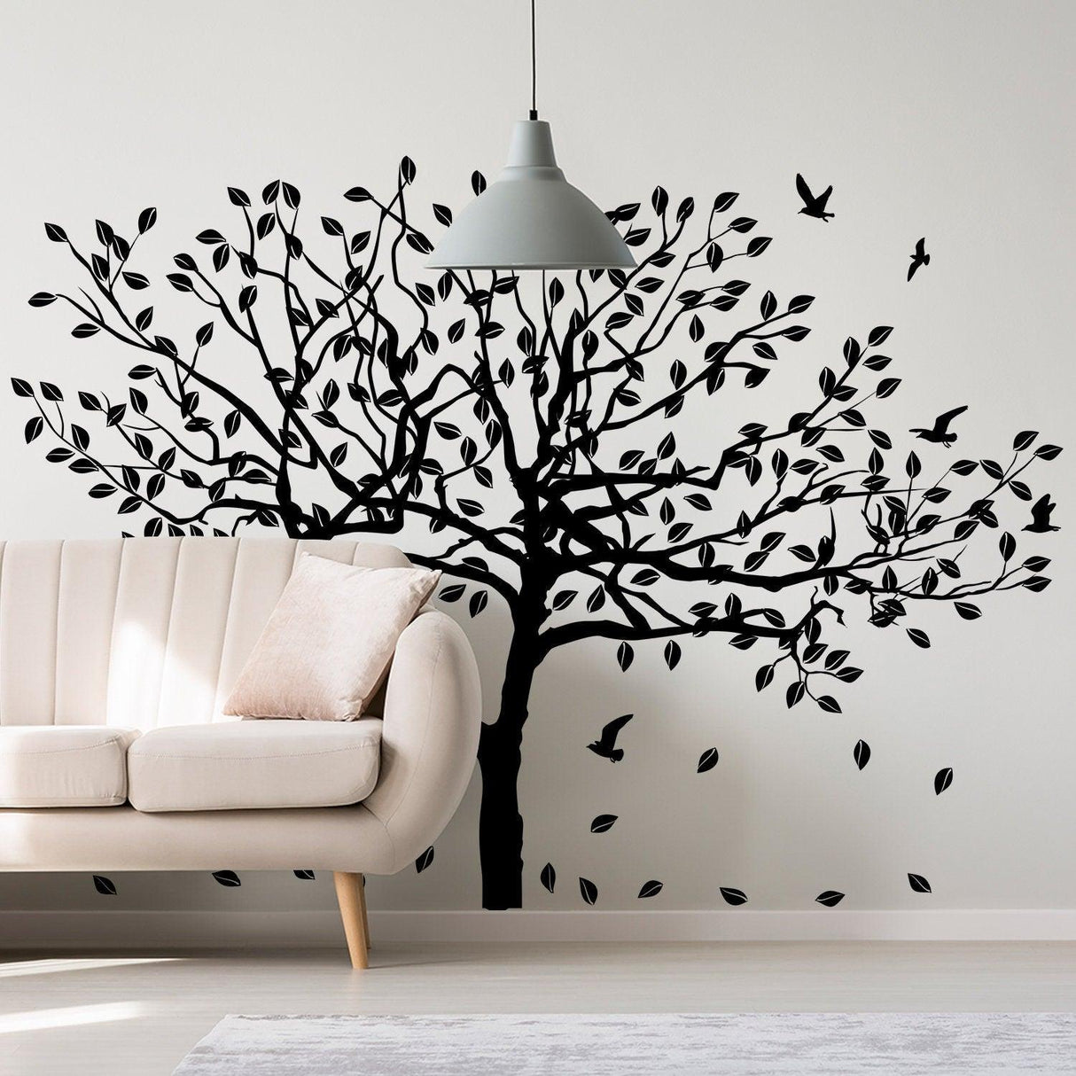 Tree Wall Decal Sticker - Birch Art Vinyl Nursery Stickers - Decords