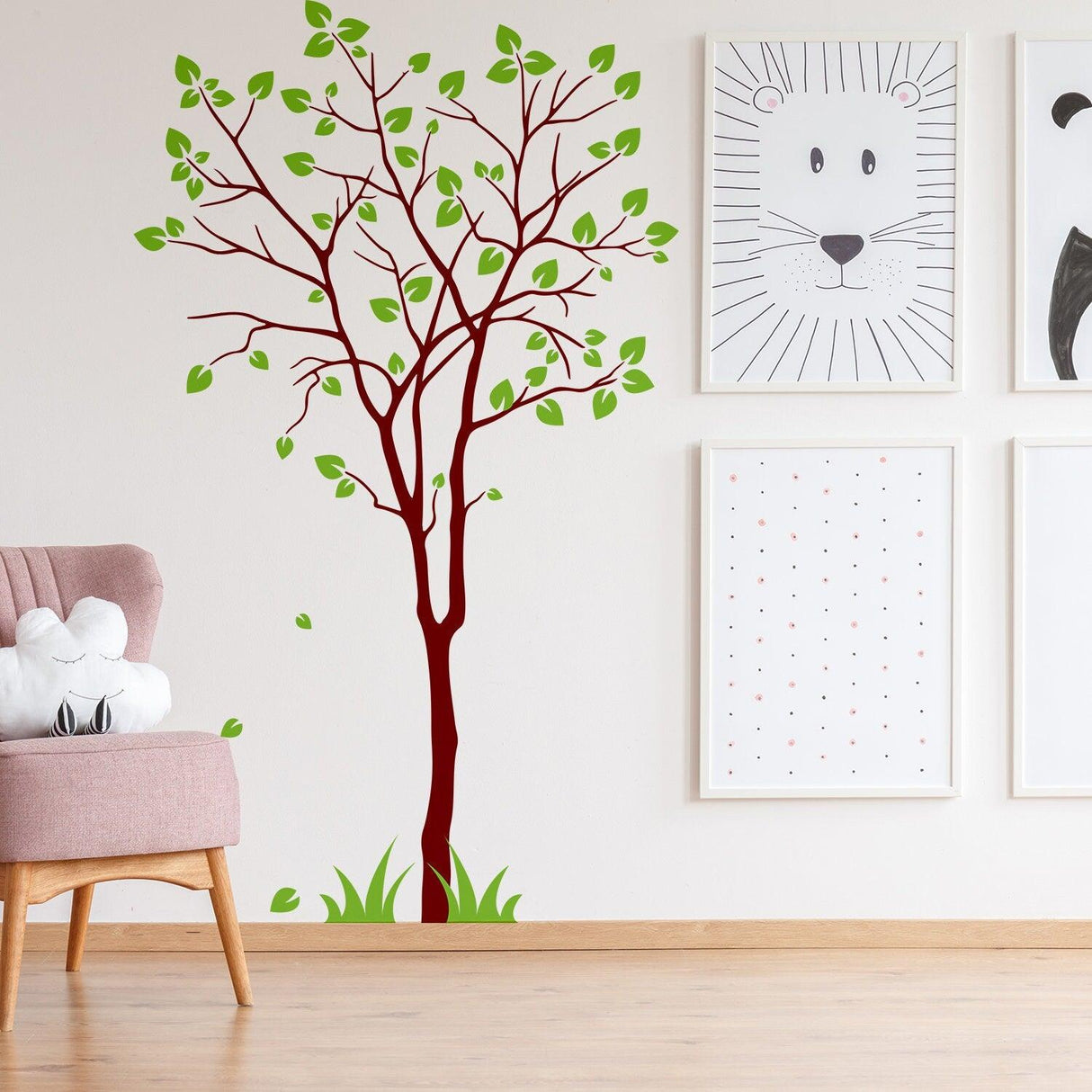 Tree Sticker Decal - Wall Birch Art Vinyl Nursery Stickers - Decords