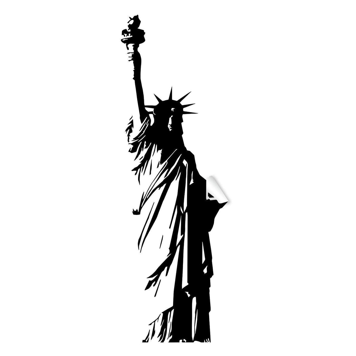 Statue Of Liberty Sticker - NY Usa Lady Art Decal - Decords