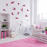 12x Flock Of Birds Wall Sticker - Vinyl Flying Decal Art Decor - Decords