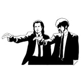 Banksy Pulp Fiction Sticker - Wall Art Vinyl Movie Jackson Pop Decal - Decords