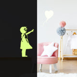 Glow In The Dark Wall Vinyl Sticker Art - Luminescent Neon Night Glowing Light Decal Kid Room Stick - Decords