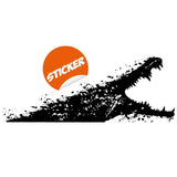 Aligator Wall Sticker - Gator Vinyl Decal - Decords