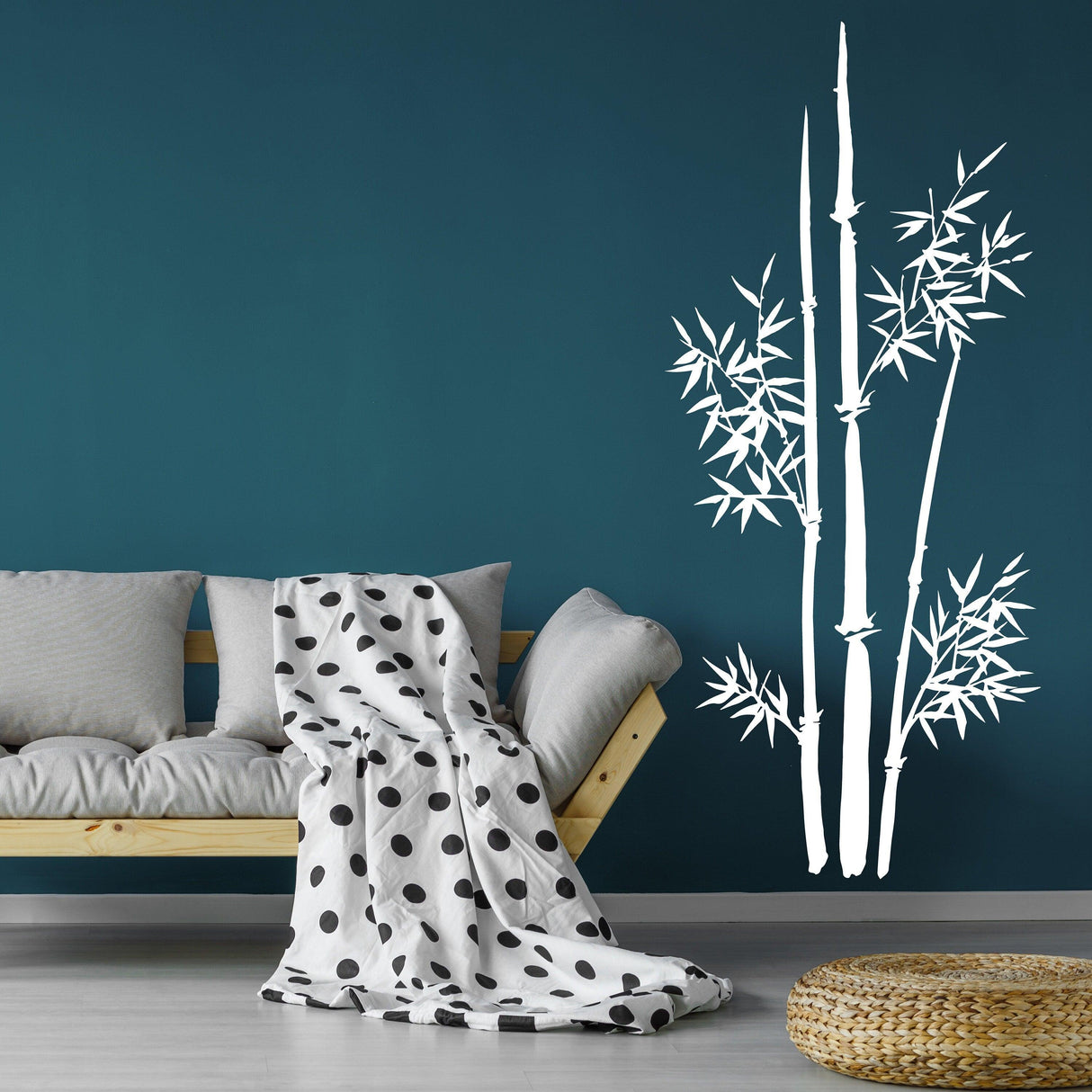 Bamboo Wall Vinyl Sticker - Large Art Decor Stalk Set Door Home Design Decal - Decords