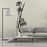 Bamboo Wall Vinyl Sticker - Large Art Decor Stalk Set Door Home Design Decal - Decords