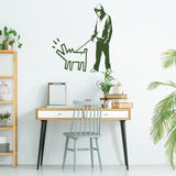 Banksy Choose Your Weapon Vinyl Wall Sticker - Dog Pack Art Critical Hit Teen Decor - Decords