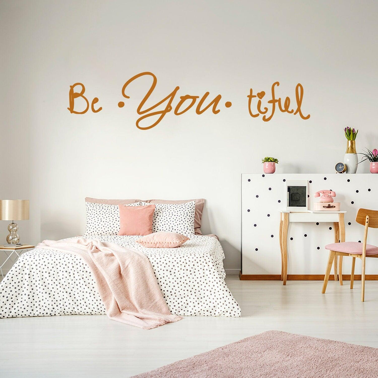 Beautiful Quote Wall Sticker - Be You Own Kind Of Tiful Beyoutiful Art Vinyl Decal - Decords