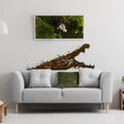 Aligator Wall Sticker - Gator Vinyl Decal - Decords