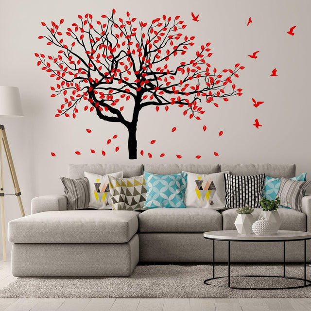 Tree Sticker Decal - Wall Birch Art Vinyl Nursery Stickers - Decords