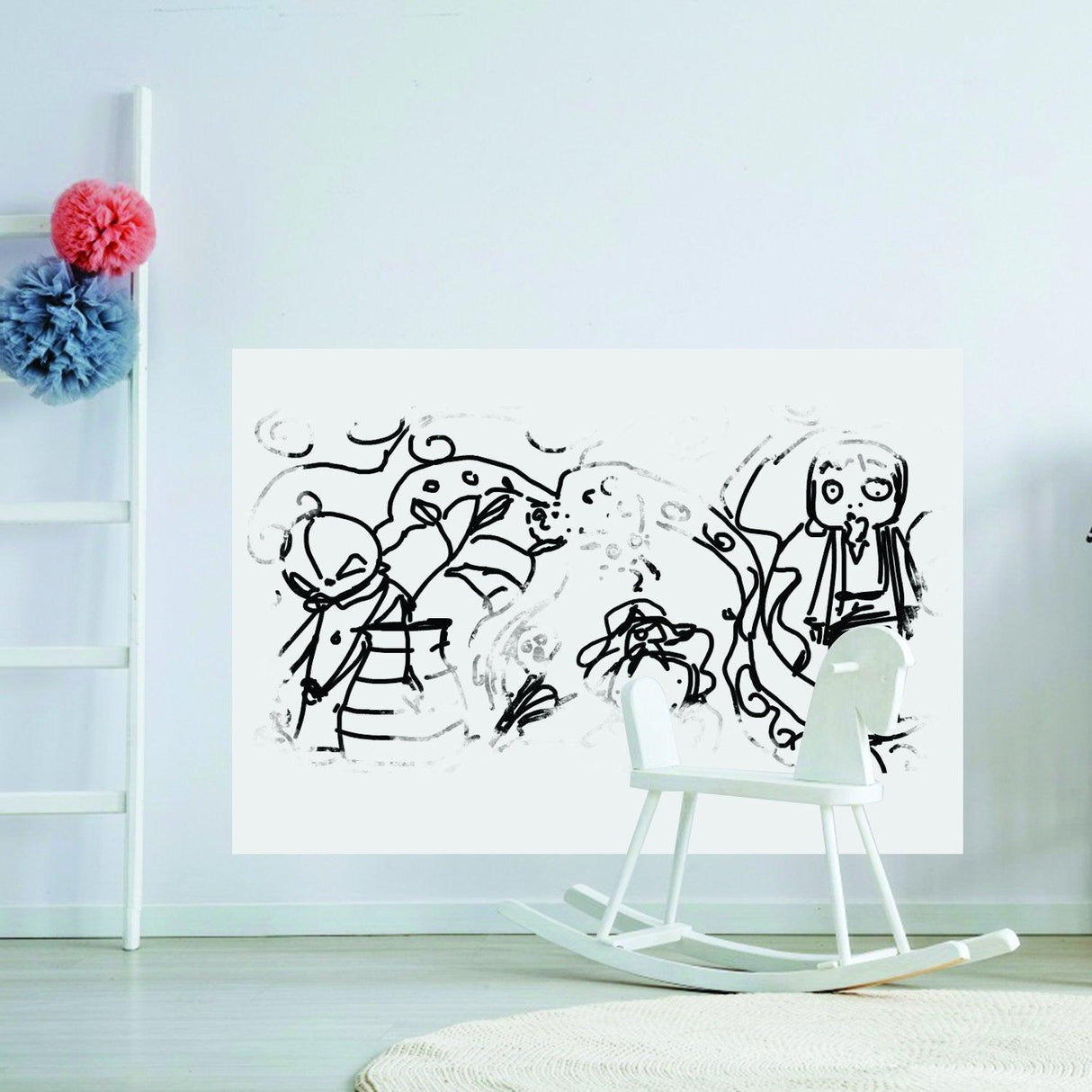 Whiteboard Sticker - White Board - Decords