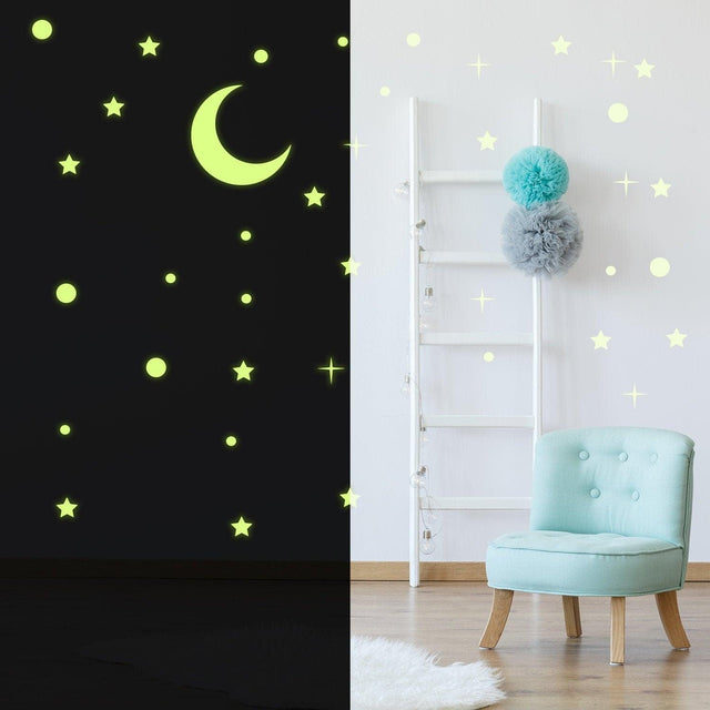 Glowing Ceiling Stickers- Starry Sky Wall Decal - Decords