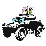 Banksy Armoured Car Wall Art Sticker - Street Graffiti Artwork Cool Vinyl Decal - Decords