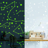 225x Glow In Dark Zodiac Star Wall Sticker - Nursery Ceiling Glowing Vinyl Luminous Decor Decal - Decords