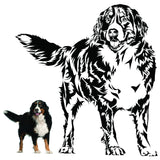 Custom Wall Decal Of Your Pet - Personalized Dog Lover Portrait Vinyl Sticker Gift Idea - Decords