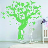 Tree Wall Decal Decor - Large Art Vinyl Sticker For Nursery Kids Room - Decords