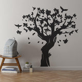 Tree Wall Decal Decor - Large Art Vinyl Sticker For Nursery Kids Room - Decords