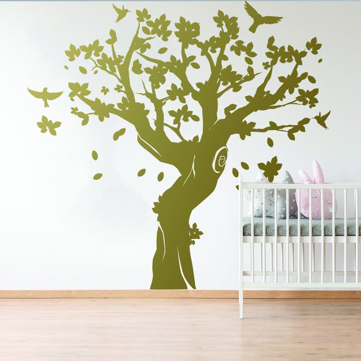 Tree Wall Decal Decor - Large Art Vinyl Sticker For Nursery Kids Room - Decords