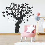 Tree Wall Decal Decor - Large Art Vinyl Sticker For Nursery Kids Room - Decords