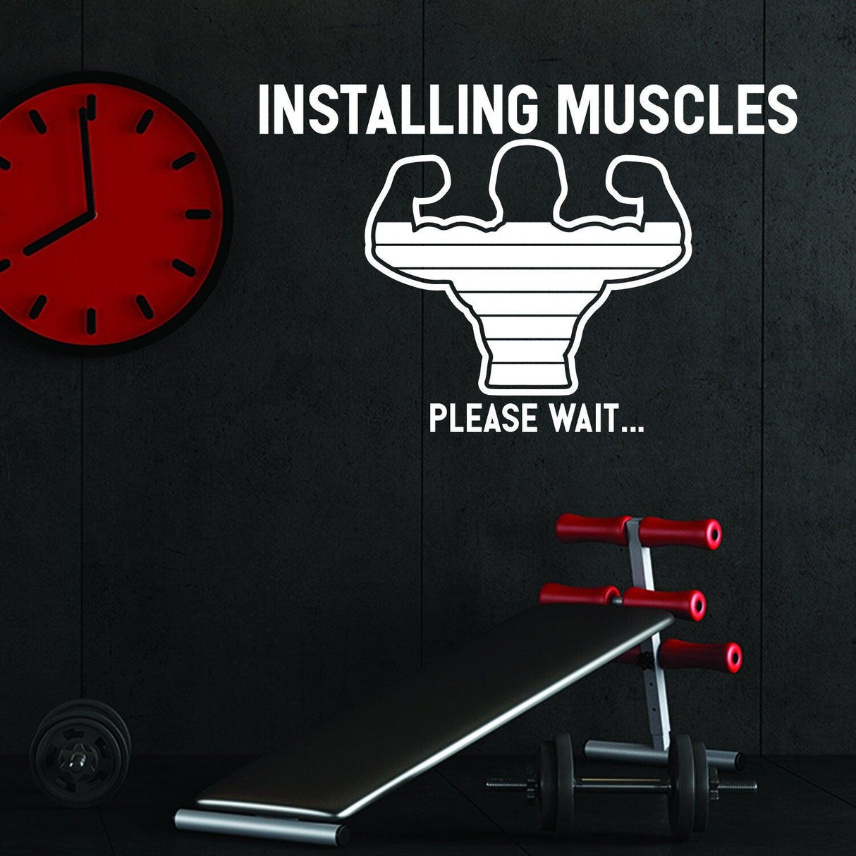 Fitness Gym Wall Workout Decor Vinyl Decal - Inspirational Motivational Sports Stickers Quotes For Exercise Room Beast Mode Sticker Decals - Decords