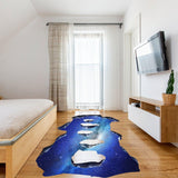 3d Space Bridge Floor Vinyl Decal - Bathroom Living Room Flooring Galaxy Decals Stick Peel Decor Stickers Decoration Kids Classroom Sticker - Decords