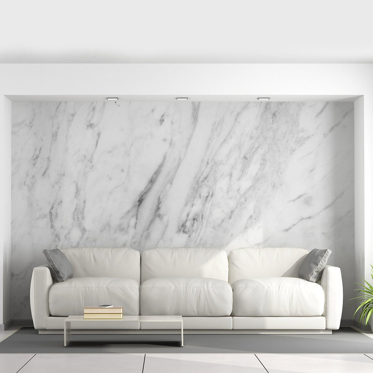 Marble Vinyl Wallpaper Sticker - Peel Stick Wall Paper Wrap Decal - Decords