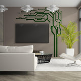 TV Wall Decor Art Vinyl Decals - Decorative Stickers For Living Room - Decords