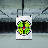 Range Shooting Targets Practice For Gun Rifle Pistol Airsoft Handgun - Large Outdoor Circle Paper Shoot Set - Decords