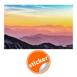 Sunset Wallpaper Decals - Peel Stick Nature Photo Self Adhesive Mural Wall Paper Decal - Decords