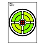 Range Shooting Targets Practice For Gun Rifle Pistol Airsoft Handgun - Large Outdoor Circle Paper Shoot Set - Decords