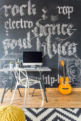 Chalkboard Wall Sticker - Large Chalk Board Decal For Kitchen Classroom Door Menu Decor - Decords