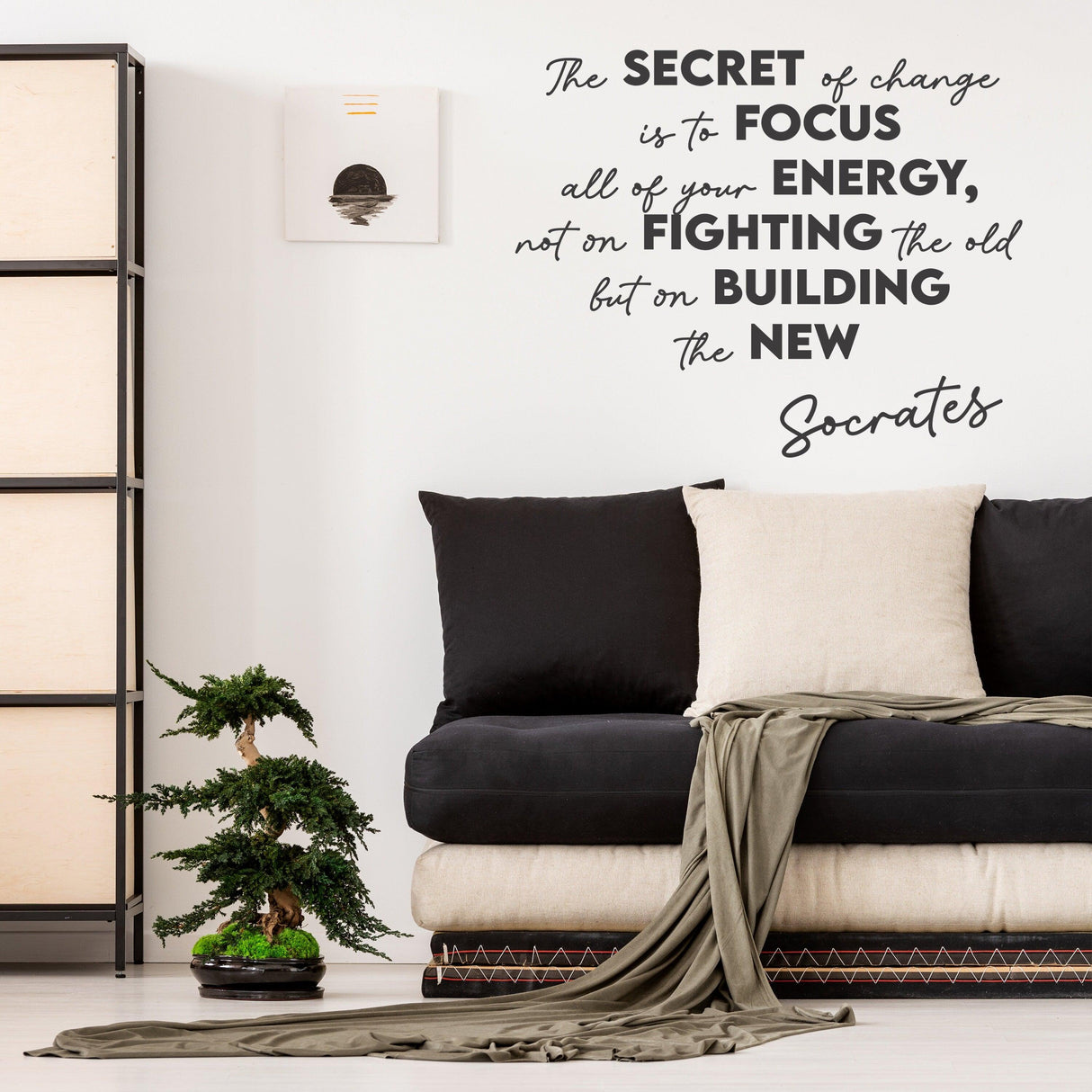 Lockdown Positive Quote Sticker - Inspirational Wall Decor Vinyl Decal For Adult - Decords