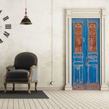 3d Door Cover Sticker - Barn Wallpaper Front Door Mural Wall Decal - Decords