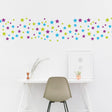 60x Stars Decor Wall Decals For Nursery - Removable Star Vinyl Room Stickers - Decords