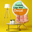 Customizable Vinyl Wall Decal: Design Your Personalized Logo Sticker - Decords