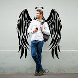 Angel Wings Wall Decor - Angels Wing Art Vinyl Decal - Decords