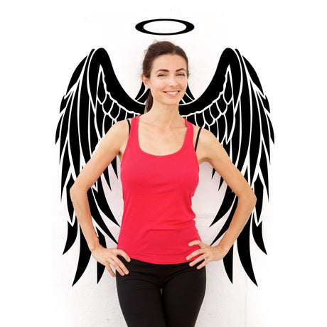 Angel Wings Wall Decor - Angels Wing Art Vinyl Decal - Decords