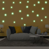 850 pcs Glow In The Dark Stars Stickers - The Star Glowing Ceiling Decals For Wall Room Kids  Decor - Decords