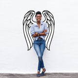 Angel Wings Wall Decor - Angels Wing Art Vinyl Decal - Decords