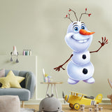 Snowman wall sticker - cute christmas holiday home decoration decal - Decords