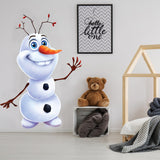 Snowman wall sticker - cute christmas holiday home decoration decal - Decords