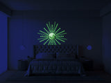 Glow In The Dark Stars Stickers - The Glowing Moon Decal For Nursery Kid Room Ceiling And Wall - Decords