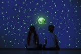 Glow In The Dark Stars Stickers - The Glowing Moon Decal For Nursery Kid Room Ceiling And Wall - Decords