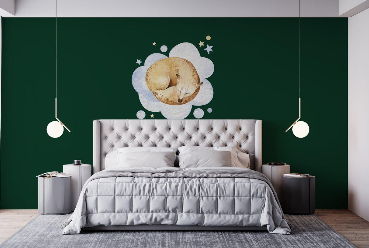 Baby Nursery Wall Decor Sticker - Animal Cloud Dream Decal For Boy Girl Room - Decords