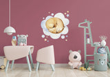 Baby Nursery Dream Wall Sticker - Animal Cloud Decor Decal For Boy Girl Room - Decords