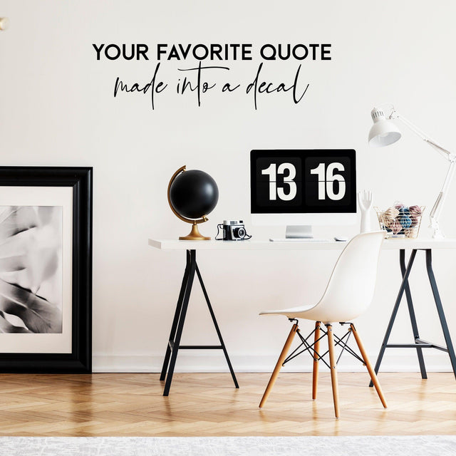 Wall Decal Sticker Vinyl Custom Quote - Decords