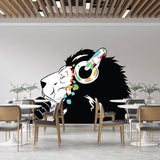 Lion Wall Sticker - Lions Head Decal - Decords