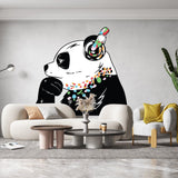 Panda Wall Sticker - Pandas Head Decal - Decords