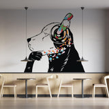 Dog Wall Sticker - Puppy Head Decal - Decords