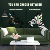 Thinking Giraffe Sticker - Inspired by Banksy Art Vinyl Dj Baksy Wall Decal - Decords